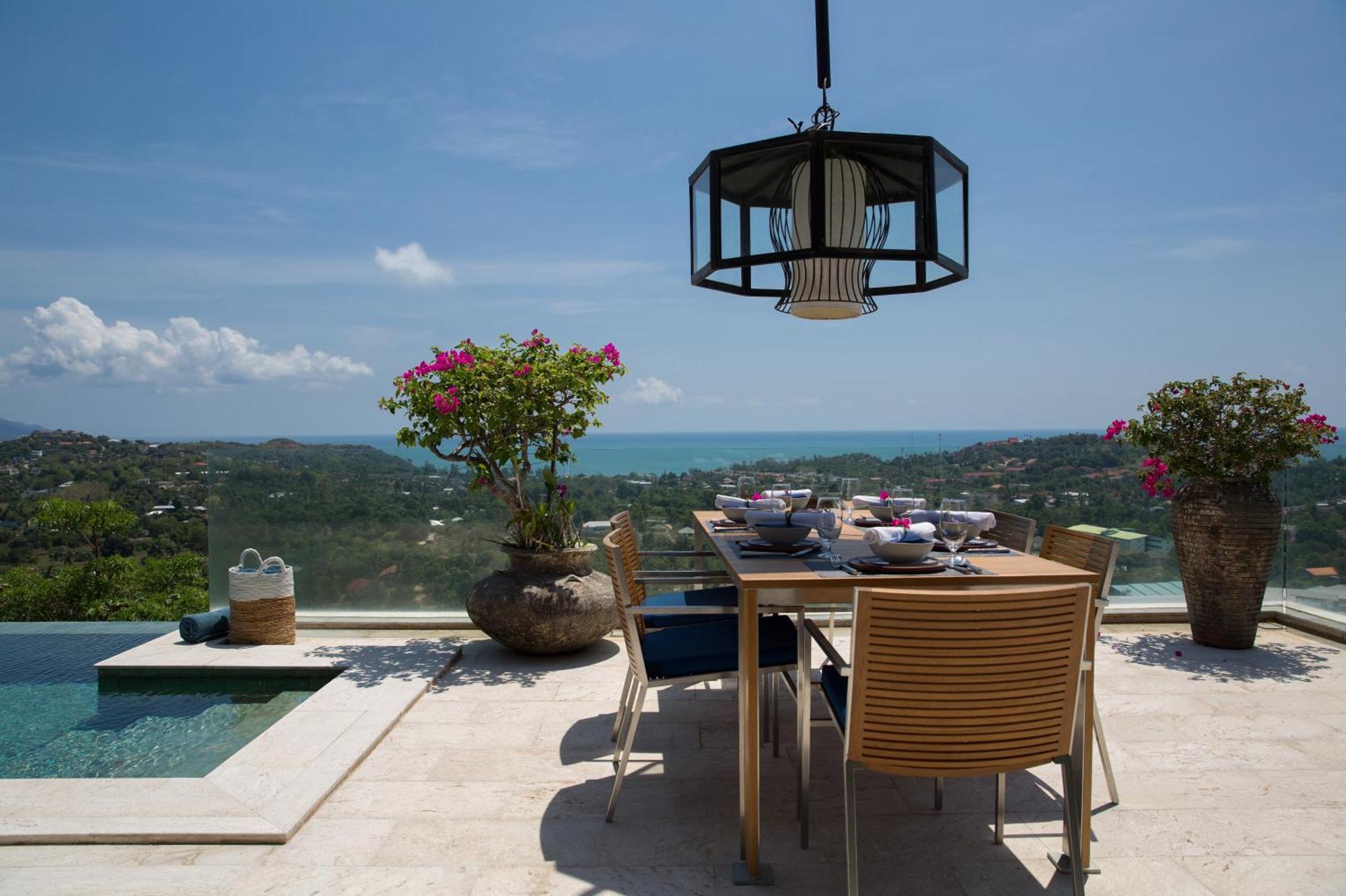 Villa Belle - Fully Serviced Private Sea View Villa With An Award Winning In-House Cook Choeng Mon 외부 사진