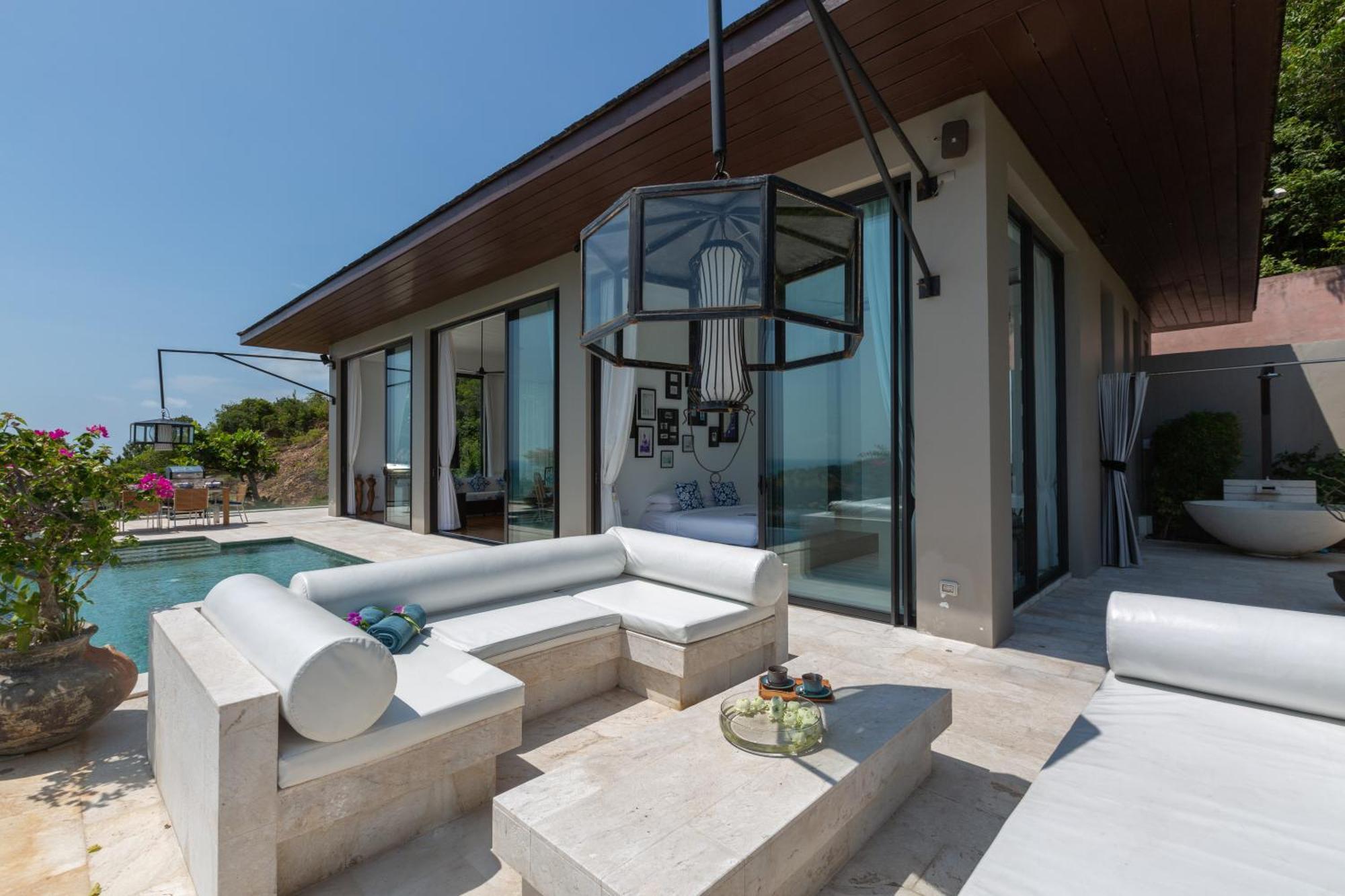 Villa Belle - Fully Serviced Private Sea View Villa With An Award Winning In-House Cook Choeng Mon 외부 사진