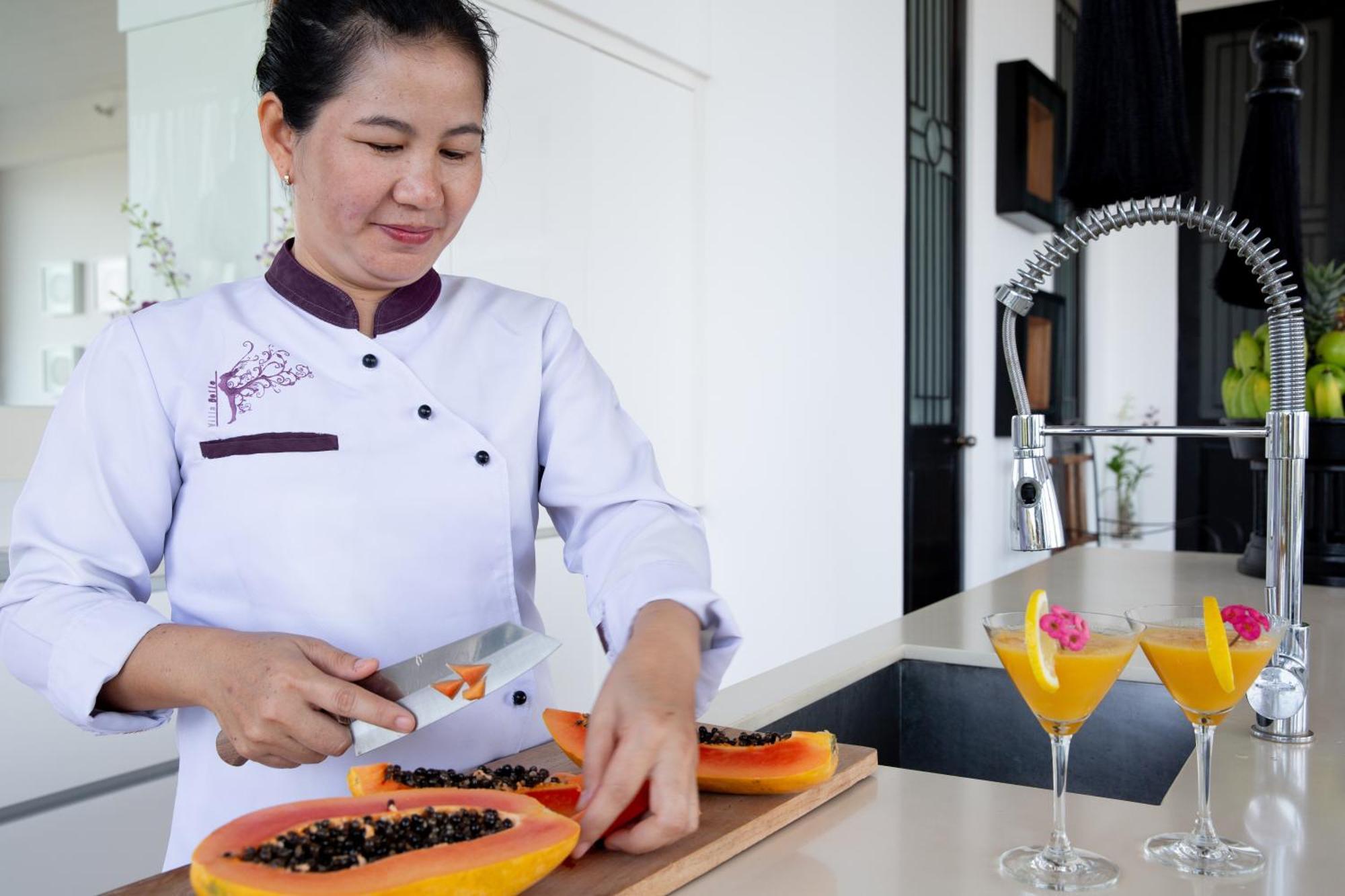 Villa Belle - Fully Serviced Private Sea View Villa With An Award Winning In-House Cook Choeng Mon 외부 사진