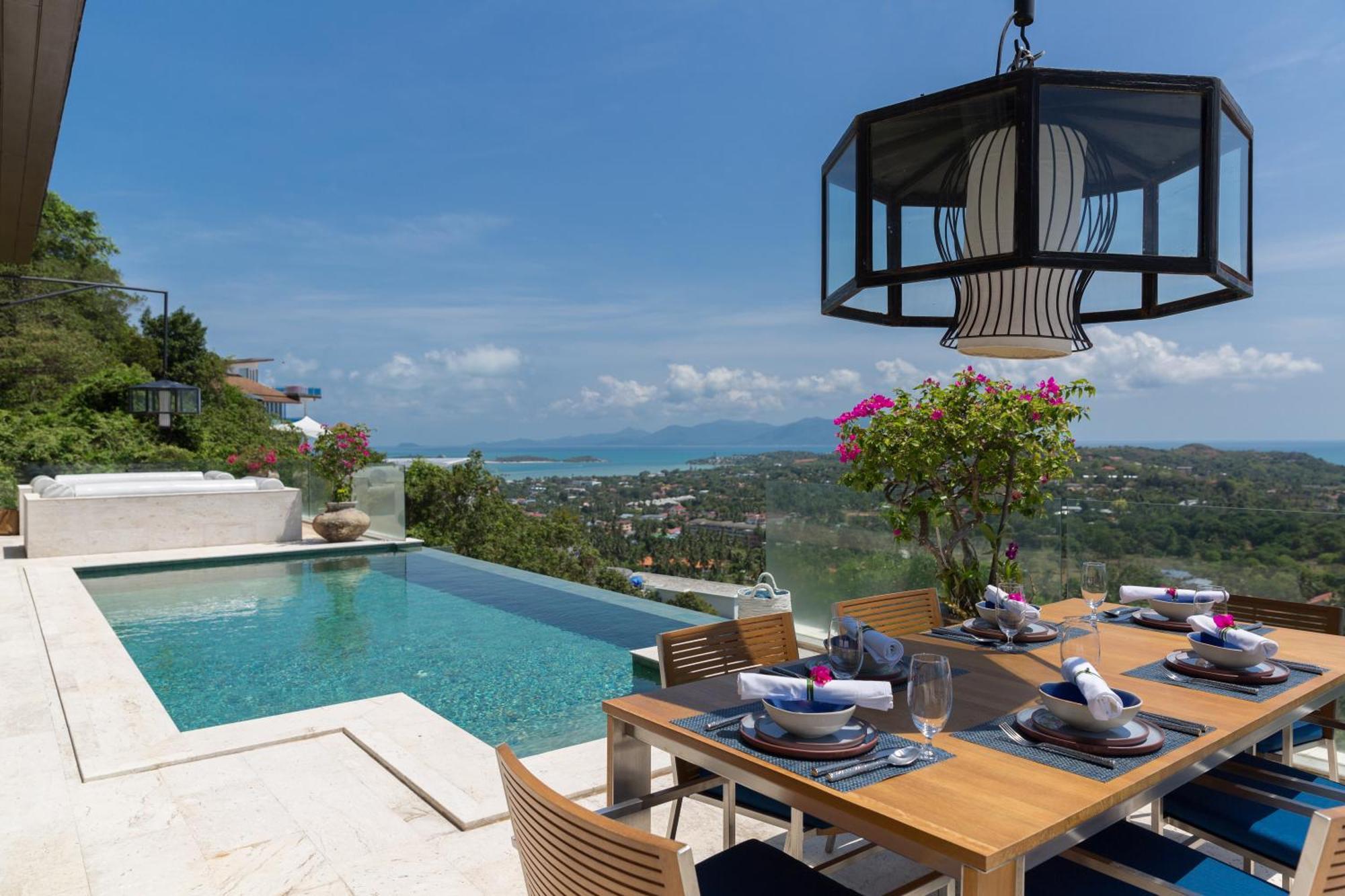 Villa Belle - Fully Serviced Private Sea View Villa With An Award Winning In-House Cook Choeng Mon 외부 사진