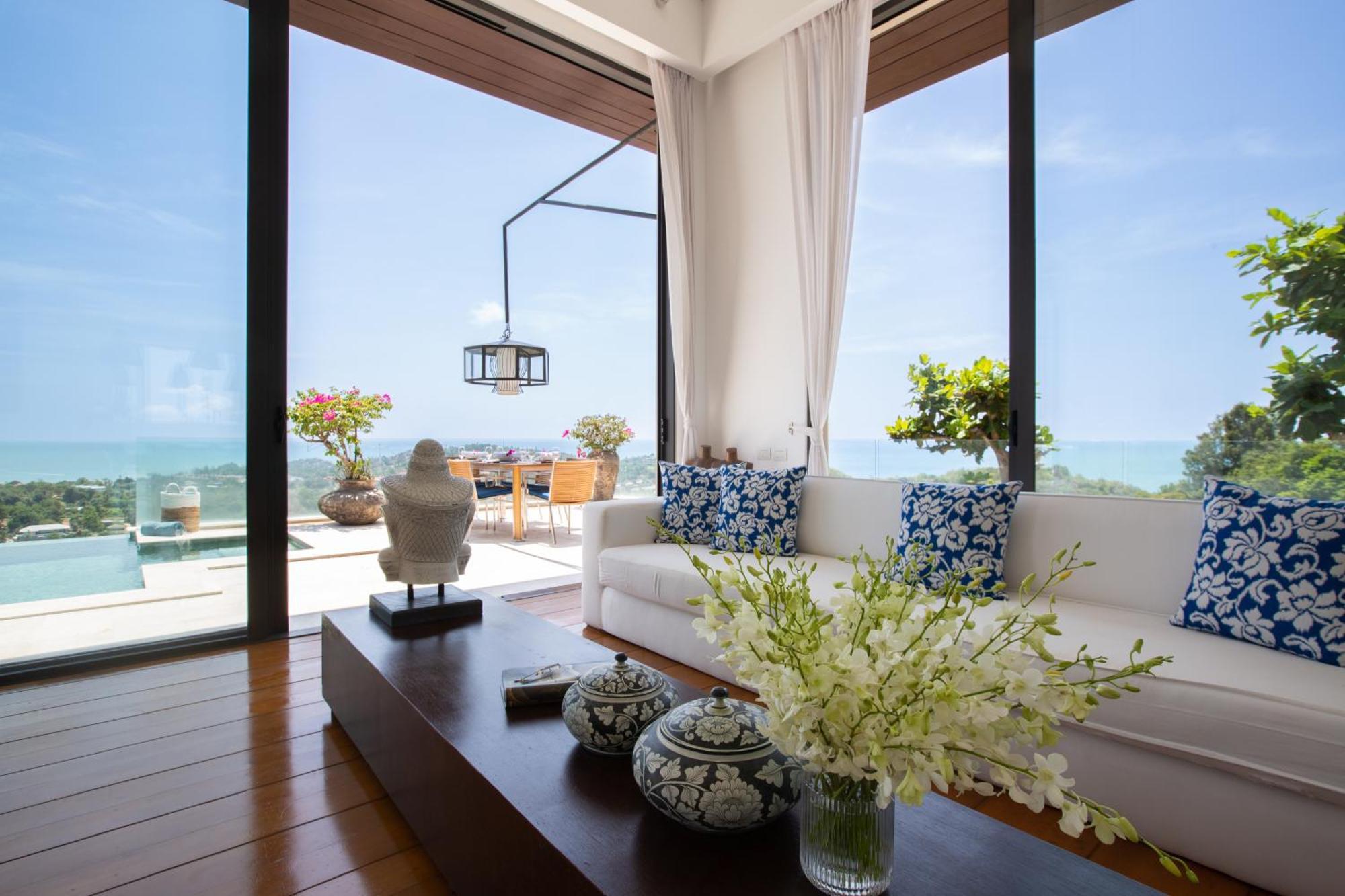 Villa Belle - Fully Serviced Private Sea View Villa With An Award Winning In-House Cook Choeng Mon 외부 사진
