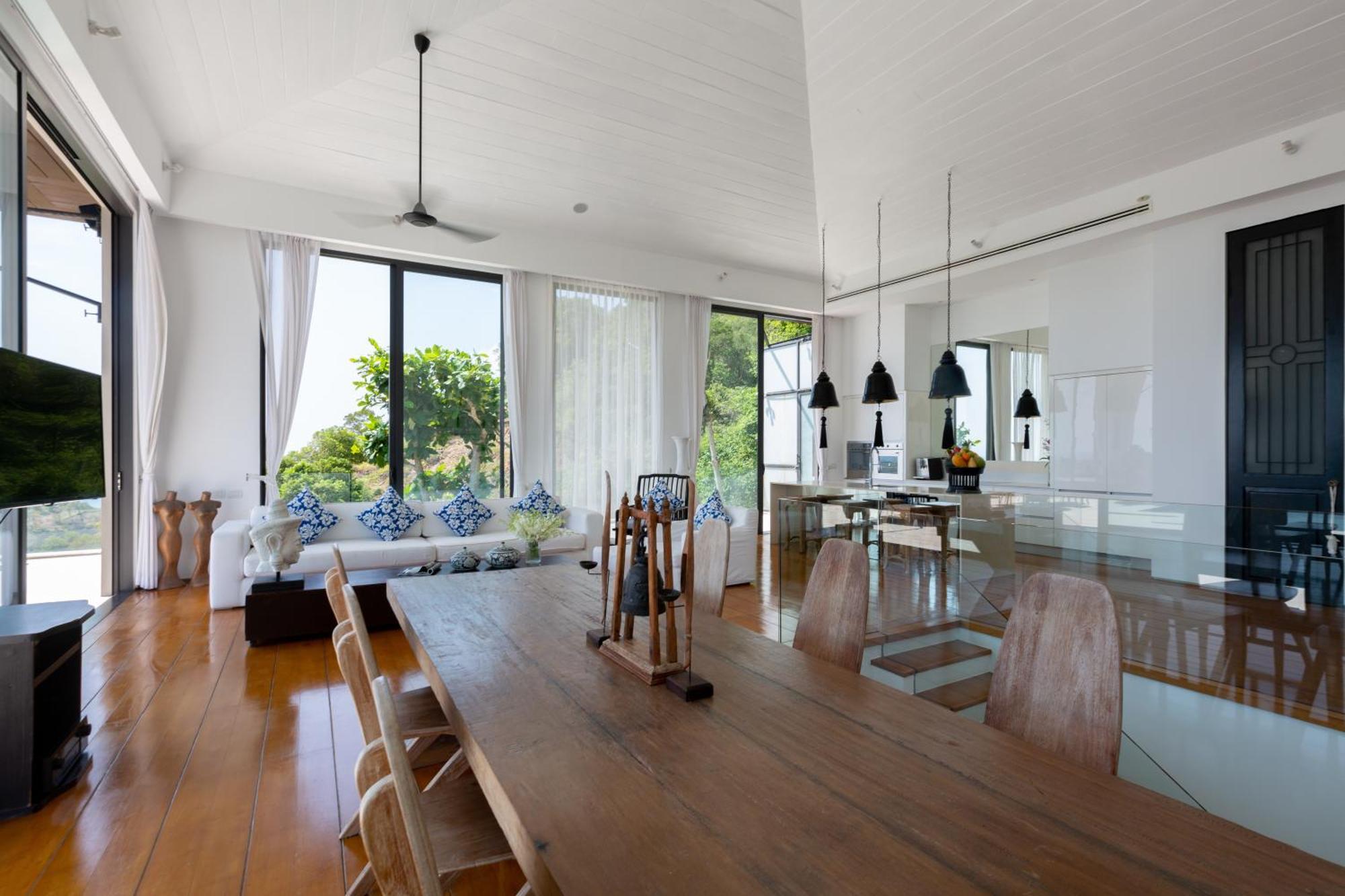 Villa Belle - Fully Serviced Private Sea View Villa With An Award Winning In-House Cook Choeng Mon 외부 사진