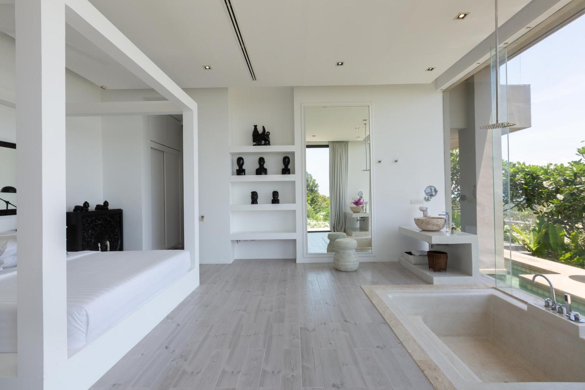 Villa Belle - Fully Serviced Private Sea View Villa With An Award Winning In-House Cook Choeng Mon 외부 사진