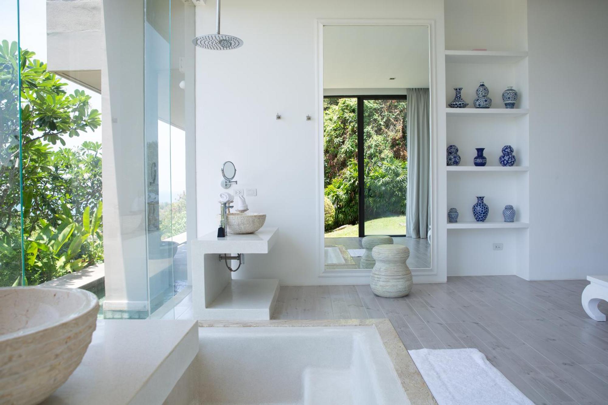 Villa Belle - Fully Serviced Private Sea View Villa With An Award Winning In-House Cook Choeng Mon 외부 사진